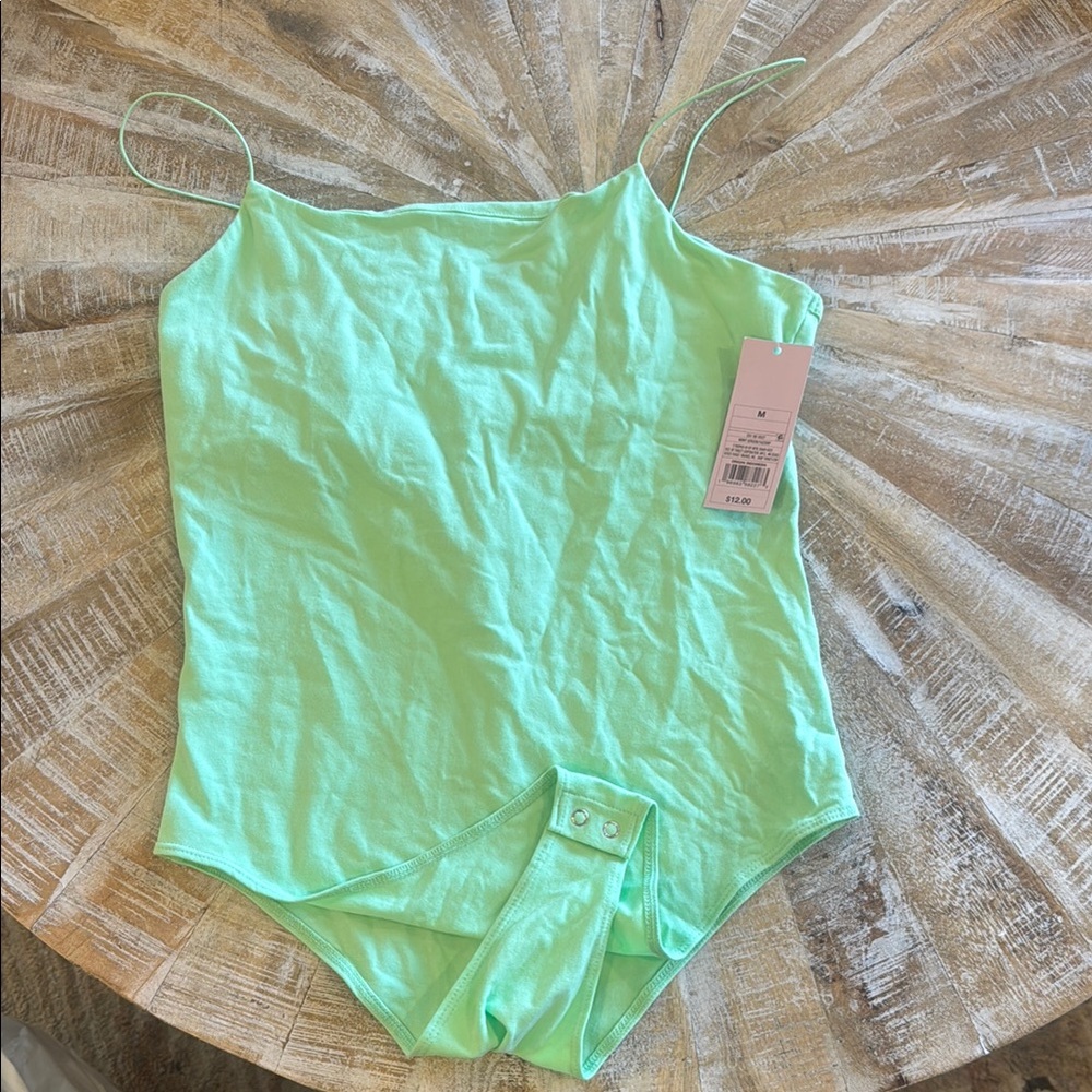 Wild Fable Mint Green Bodysuit